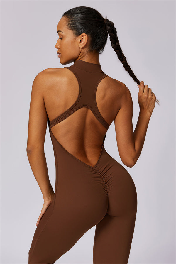 Seraphina Emma Jumpsuit Taupe
