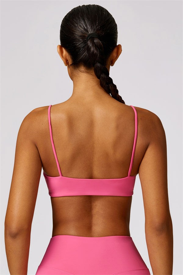 Peak Power Sports Bra Raspberry