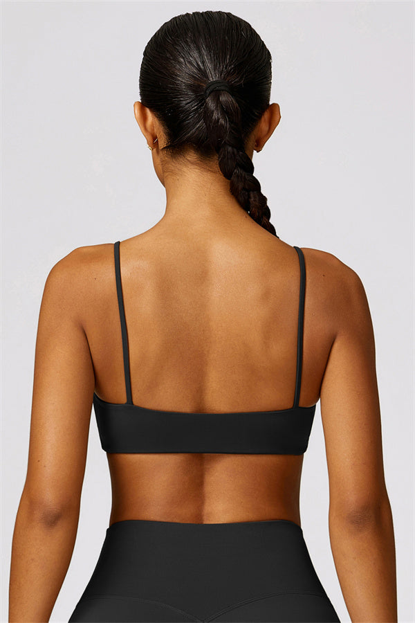 Peak Power Sports Bra Black