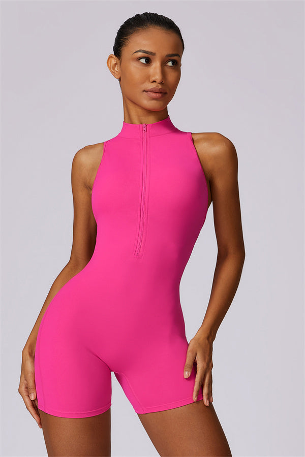 Scarlett Luna Romper Raspberry