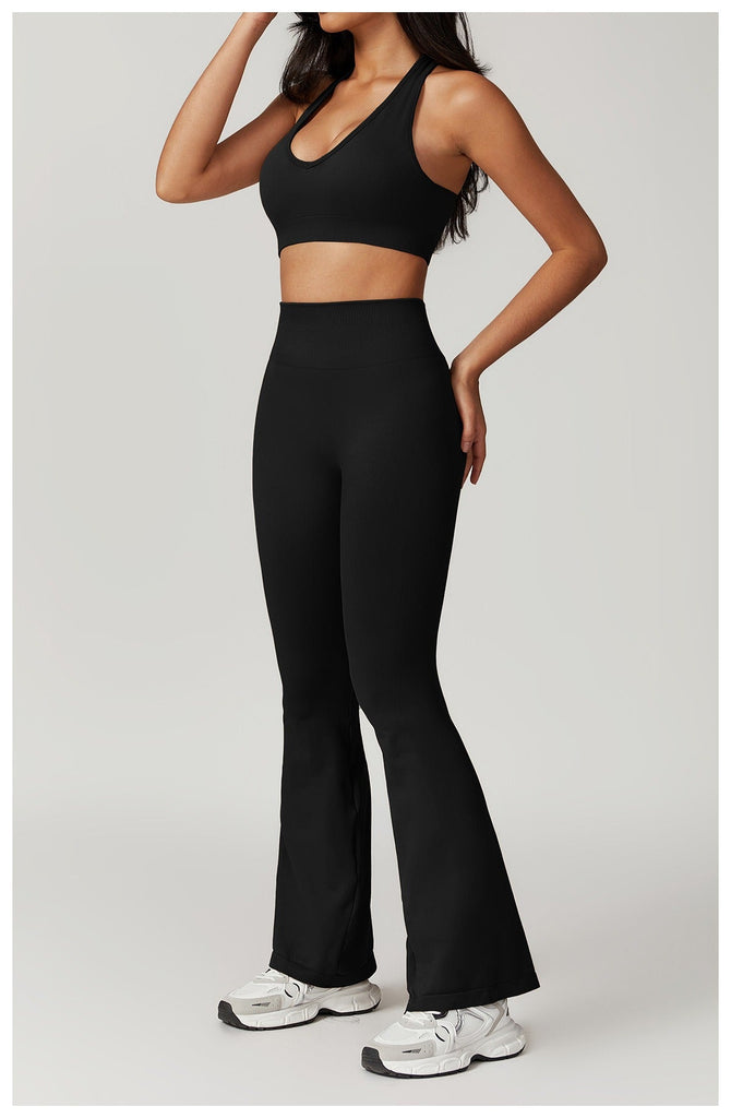 Avery Halter Top & Flared Set
