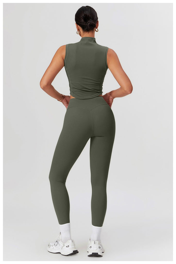 Stephanie Crop Top & Leggings Set
