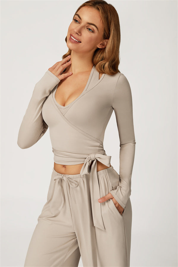 The Sprint Long Sleeve Crop Top