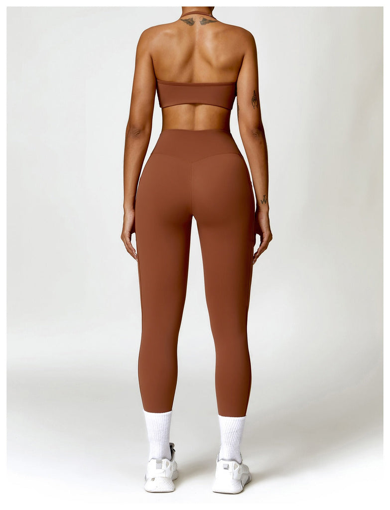 Double Twist Top & Leggings Set