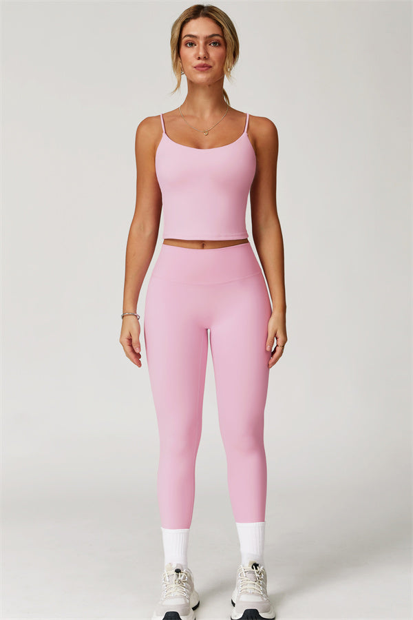 The Agile Crop Top Leggings 2-Piece Set