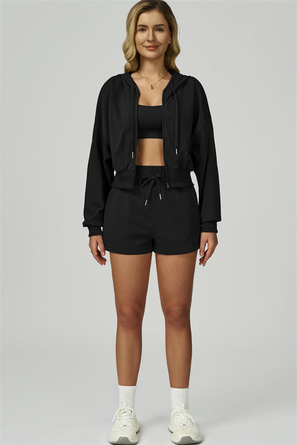 The FlexFit Crop Hoodie