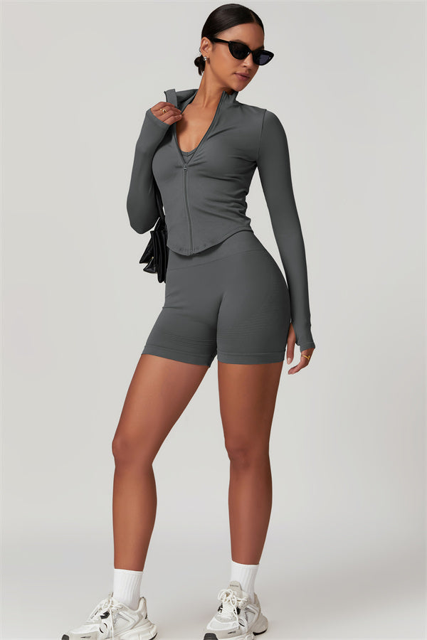 The Delight Jacket Shorts 2-Piece Set