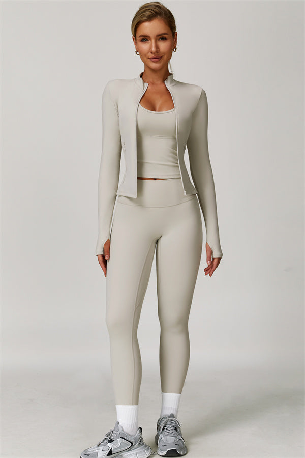 The Refresh Halter Crop Top Leggings 2-Piece Set