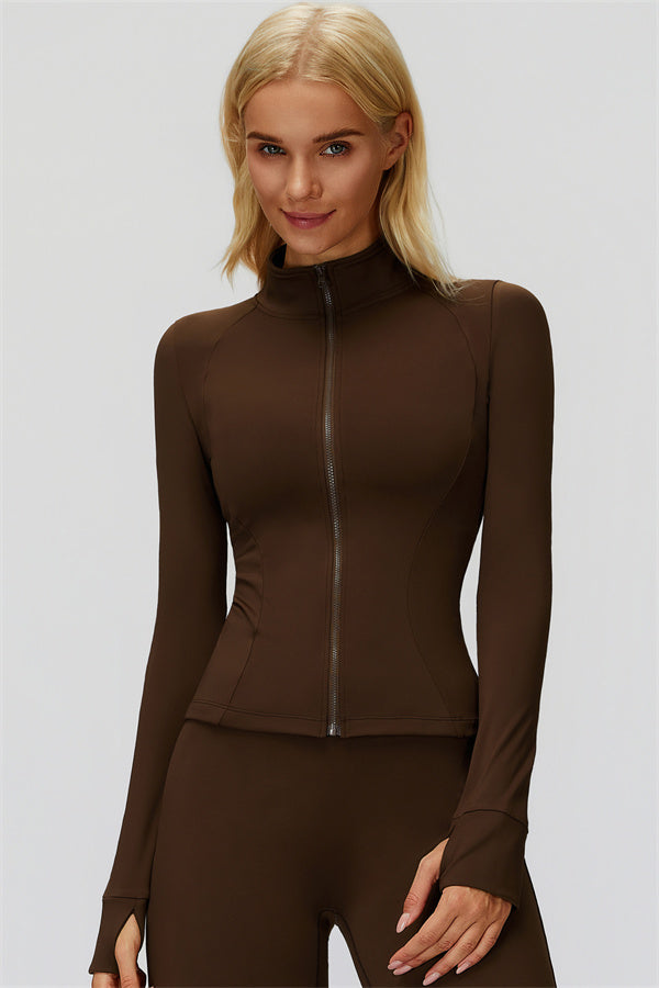 The FemmeFit Zip Jacket Leggings 2-Piece Set