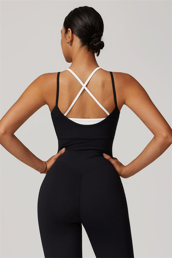 Stamina Sync Jumpsuit Black