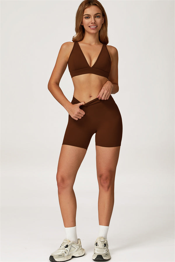 The Axis Sports Bra Shorts 2-Piece Set