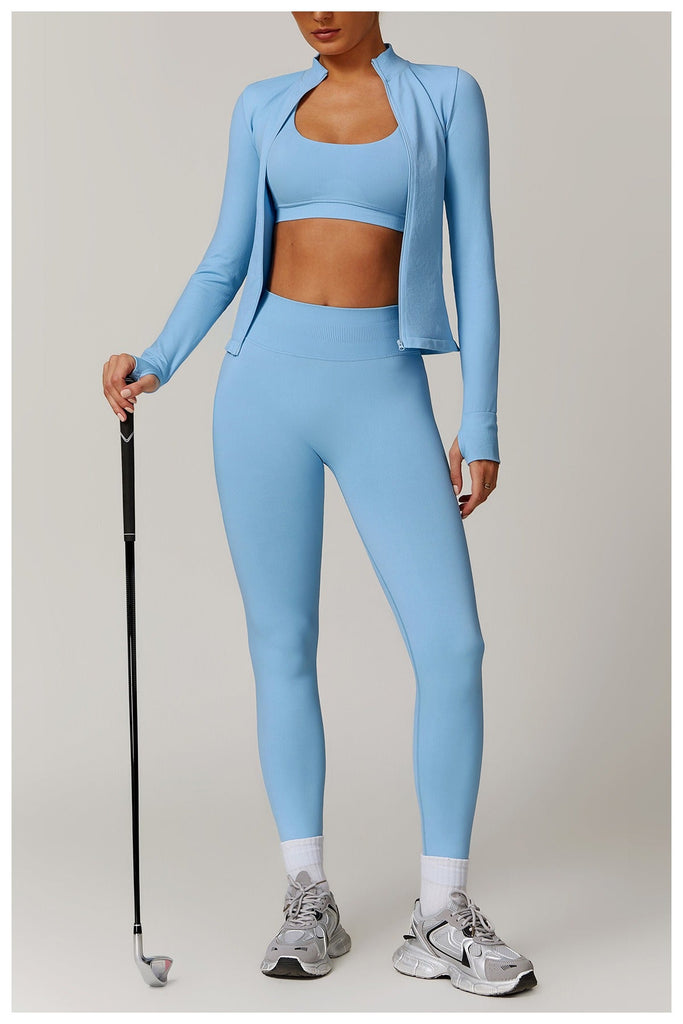 Piper Longsleeve Zip Top & Leggings Set