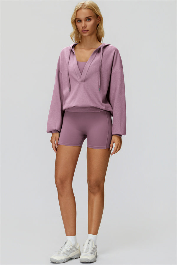 The Fyra V-Neck Hoodie