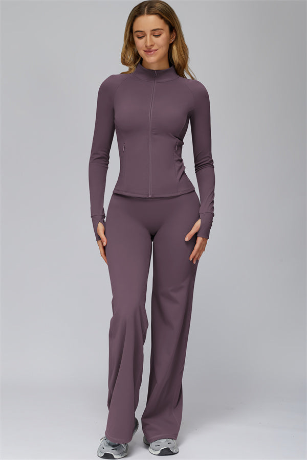 The FlexCore Flared Leggings