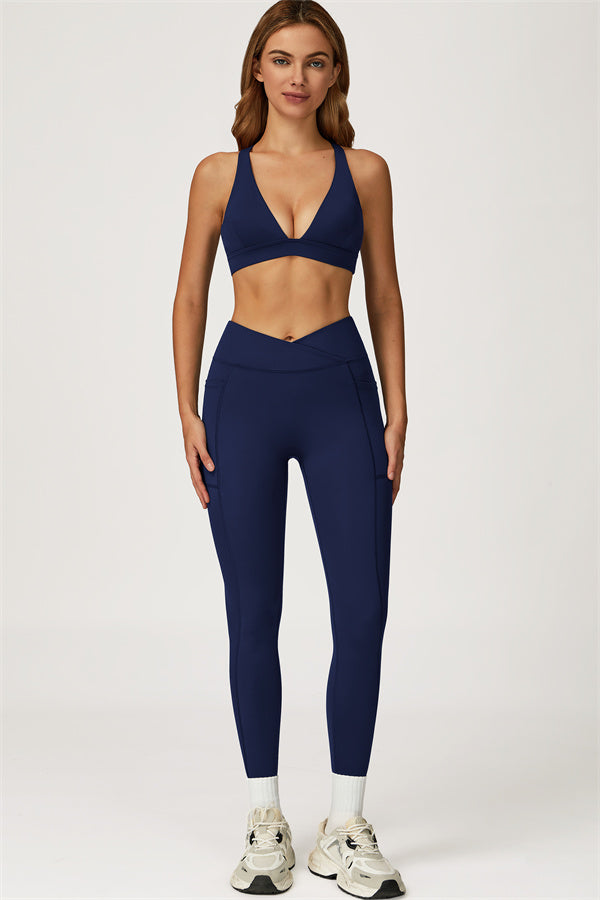 The Glacier Sports Bra Leggings 2-Piece Set