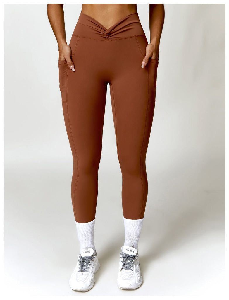 Double Twist Top & Leggings Set