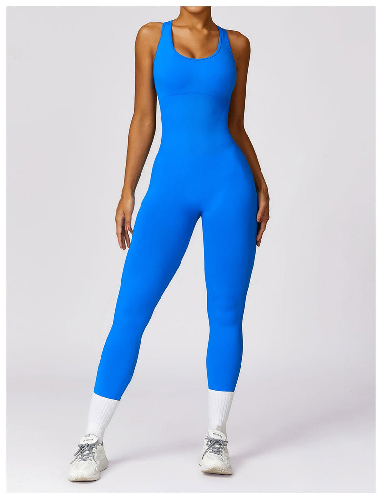 Mila Backless Racer Jumpsuit