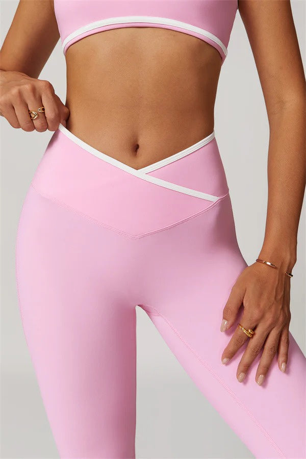 The Stamina Sports Bra Flared Leggings 2-Piece Set