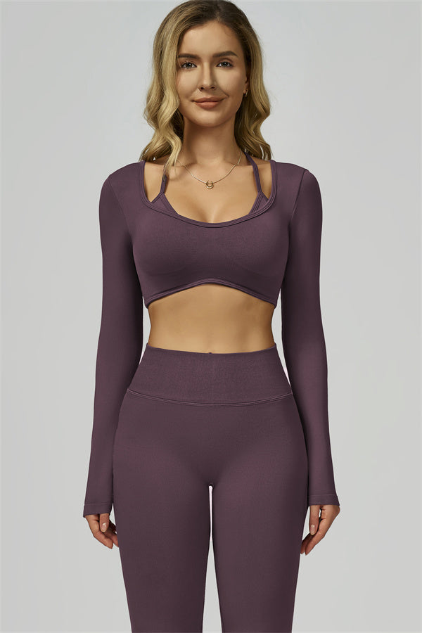 The Prime Long Sleeve Crop Top