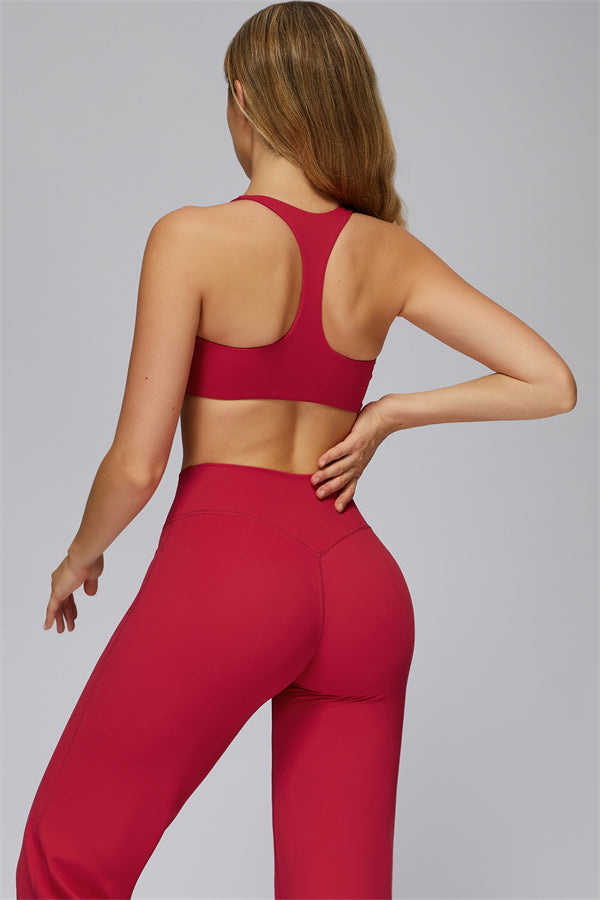 The FlexCore Sports Bra Flared Leggings 2-Piece Set