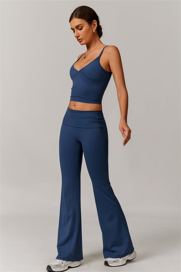 The Vigor Tank Top Flared Leggings 2-Piece Set