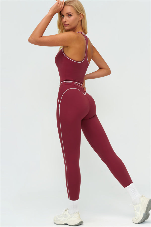 The Amara Crop Top Leggings 2-Piece Set