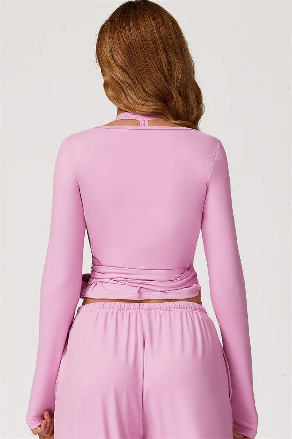 The Sprint Long Sleeve Crop Top