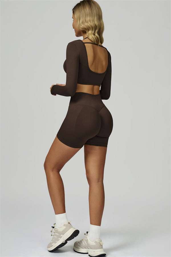 The Prime Long Sleeve Crop Top