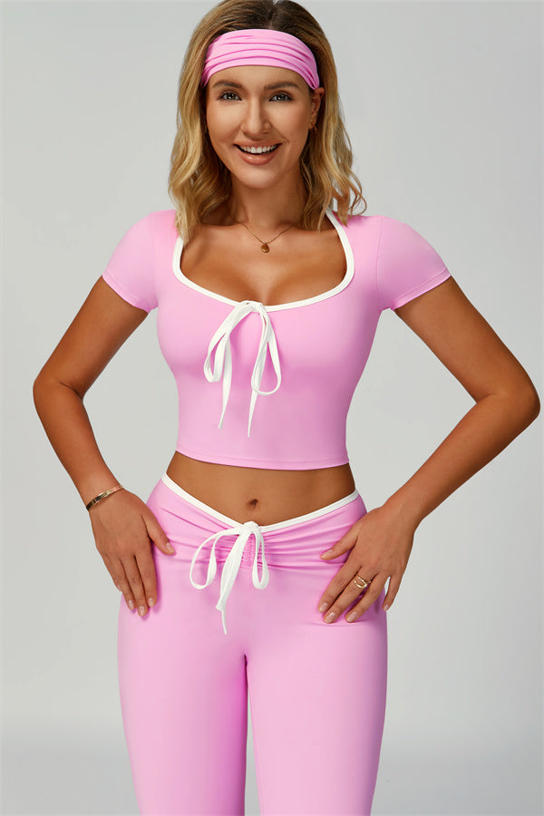 The Skyline Tie Top