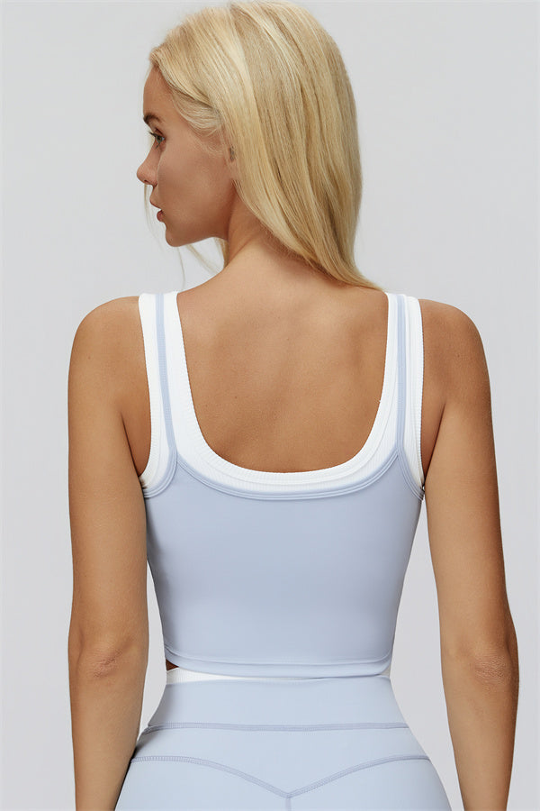 The Canyon Crop Tank Flared Leggings 2-Piece Set