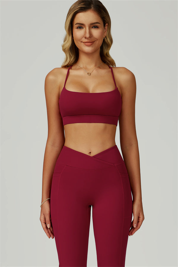 The Flourish Sports Bra Flared Leggings 2-Piece Set