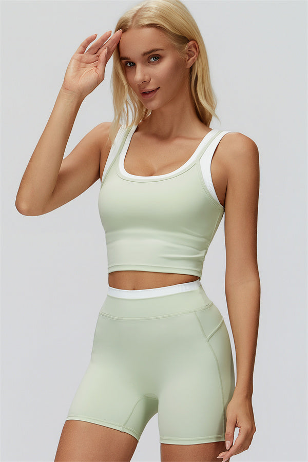 The Canyon Crop Tank Shorts 2-Piece Set