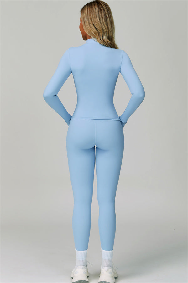 The Seraphine Jacket Sports Bra Leggings 3-Piece Set
