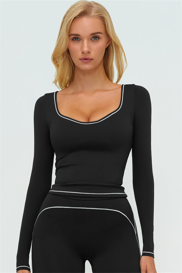 The Amara Long Sleeve T-shirt Leggings 2-Piece Set