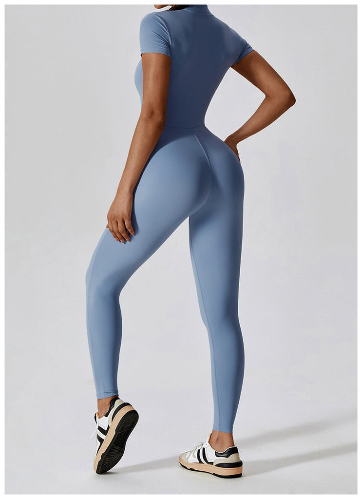 Super Sculpt Short Sleeve Jumpsuit (size down)