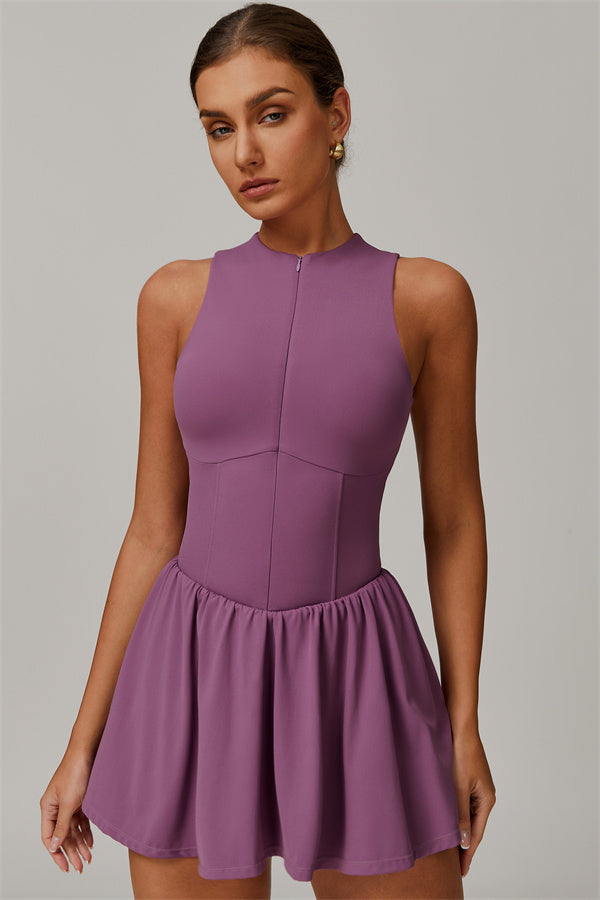 The Juno Vibe Tennis Dress Mauve