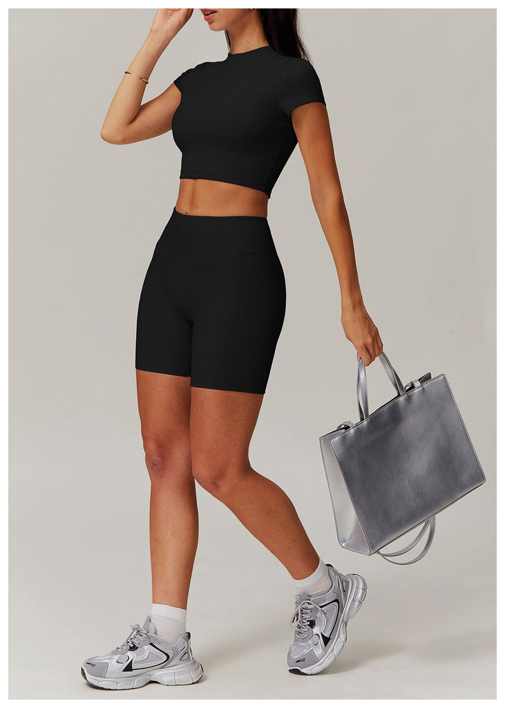 Casey T-Sleeve Top & Shorts Set