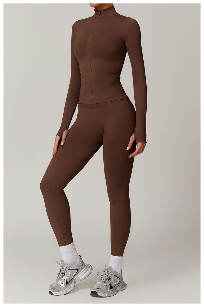Piper Longsleeve Zip Top & Leggings Set