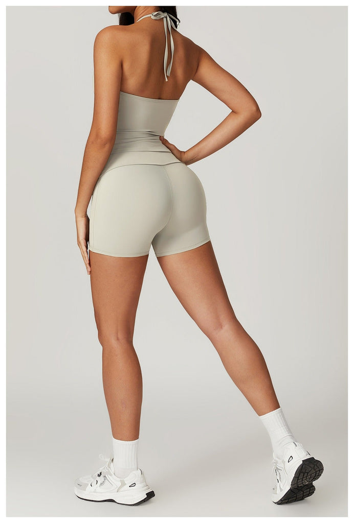 Ayla Halter Top & Shorts Set