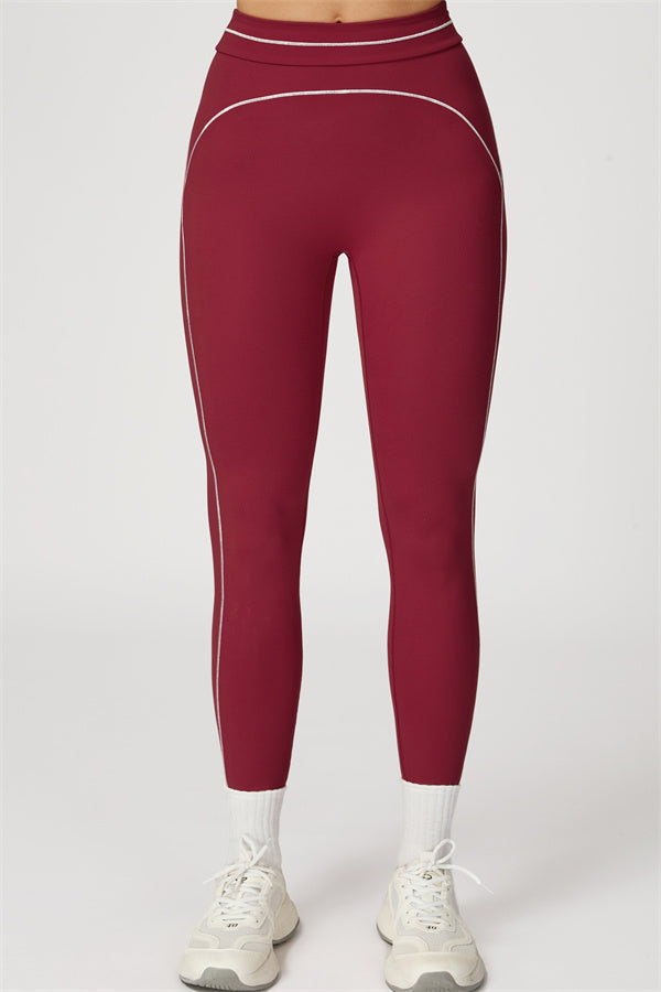 The Amara Leggings Burgundy