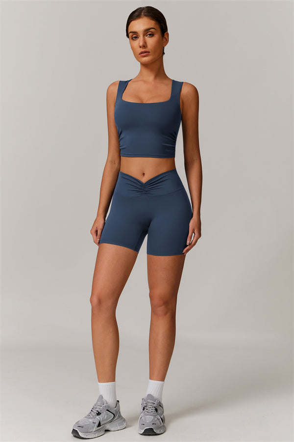 The Balance Crop Top Shorts 2-Piece Set