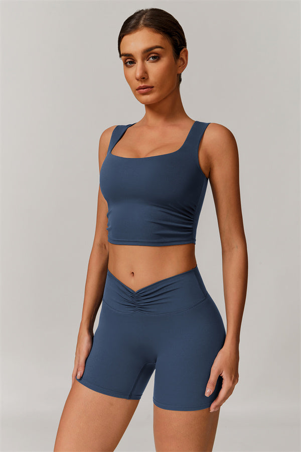 The Balance Crop Top Shorts 2-Piece Set