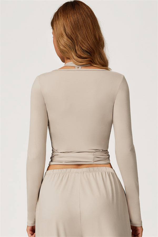 The Sprint Long Sleeve Crop Top