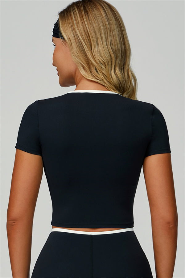 The Skyline Tie Top