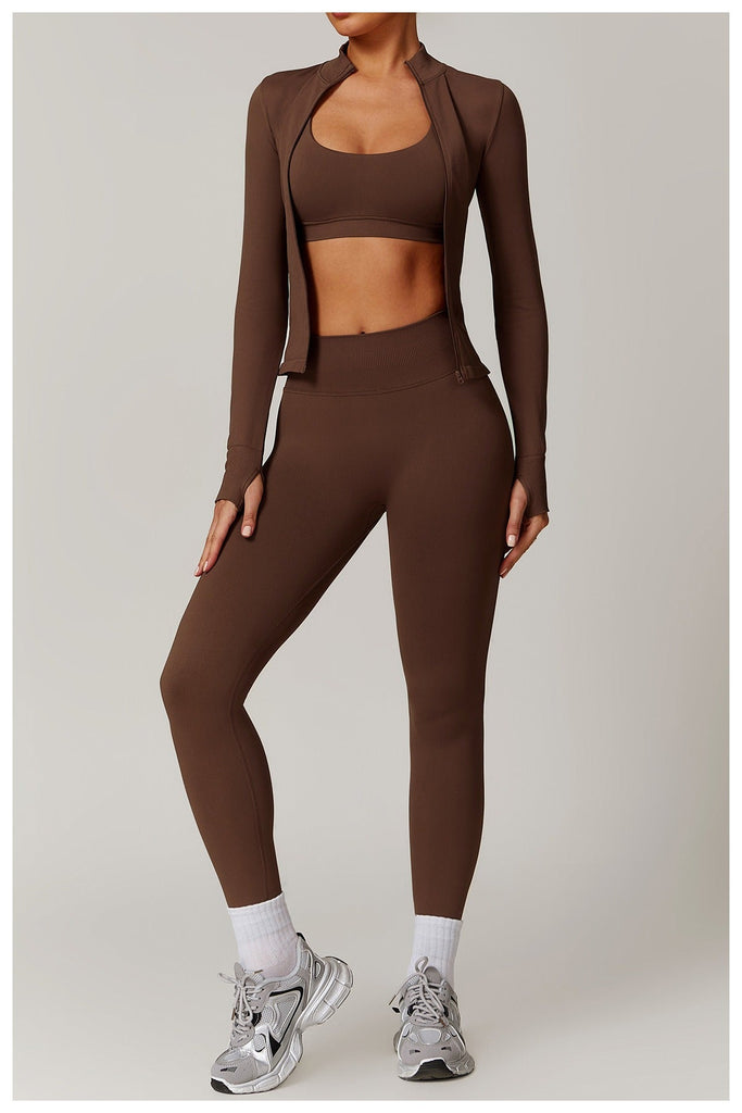 Piper Longsleeve Zip Top & Leggings Set