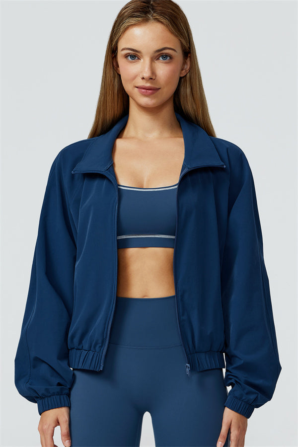 The Venus Zip Jacket Cobalt