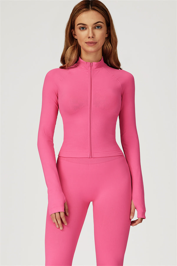 The Sculpt Jacket Leggings 2-Piece Set Rose Pink
