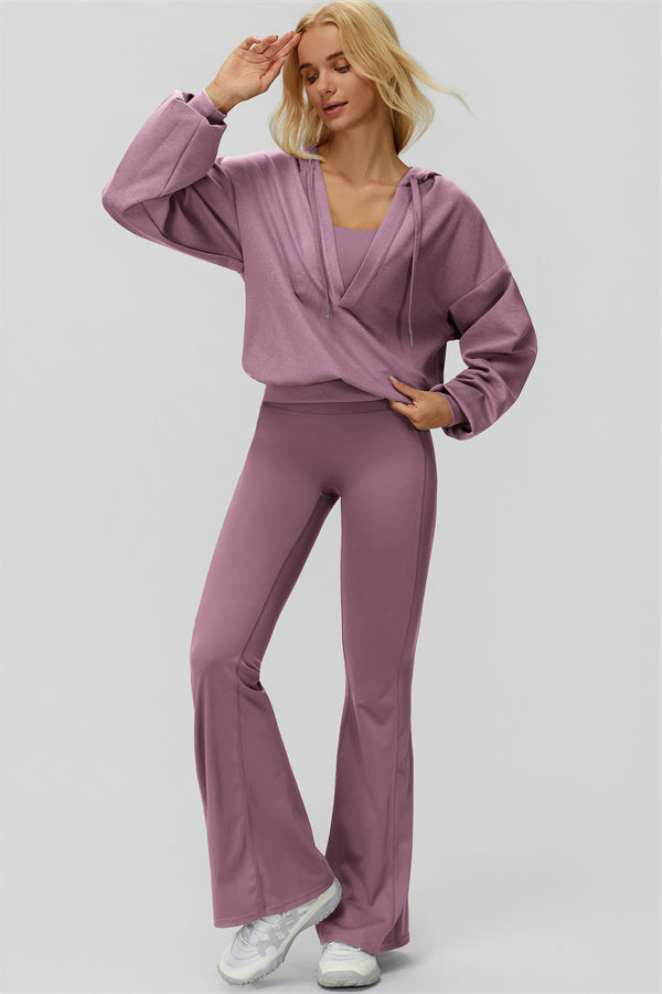 The Fyra V-Neck Hoodie