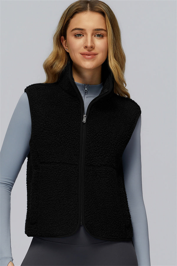 The Elle Form Vest Black