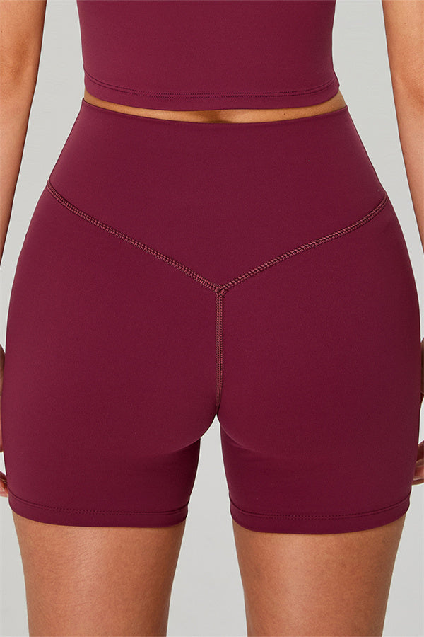 The Jewel Shorts Burgundy